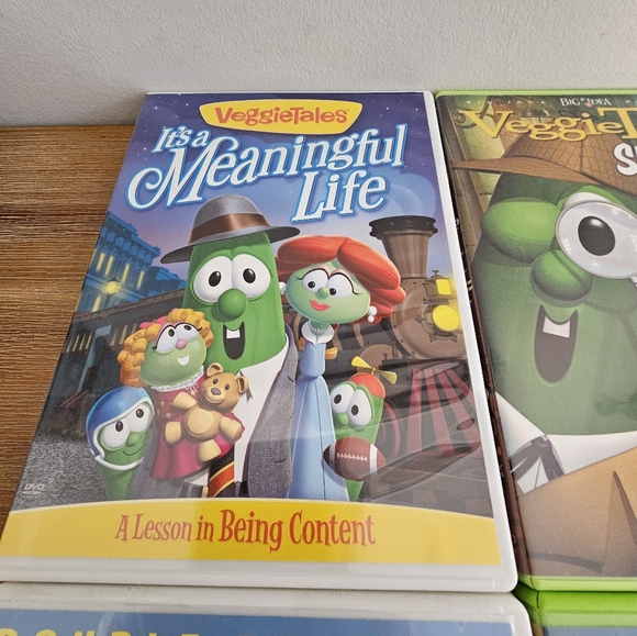VEGGIETALES Lot of 6 DVD's In Original Boxes - Picture 2 of 7
